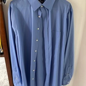 Stafford Blue Classic Dress Shirt